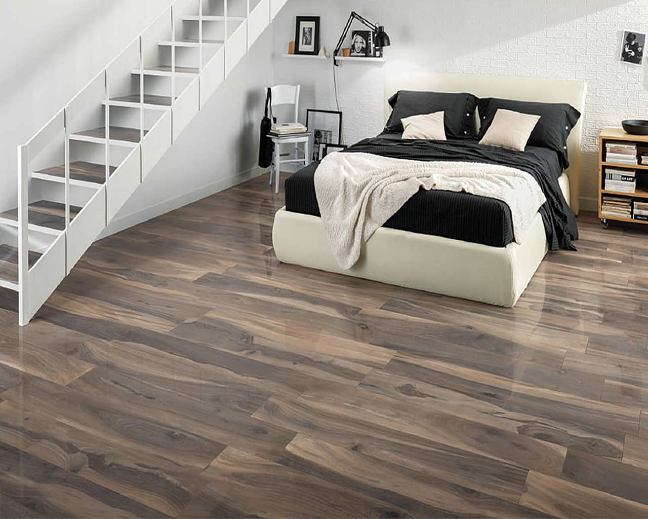 Kauri Fiordland Polished 8 x 48 Porcelain Wood Look Tile - Image 2