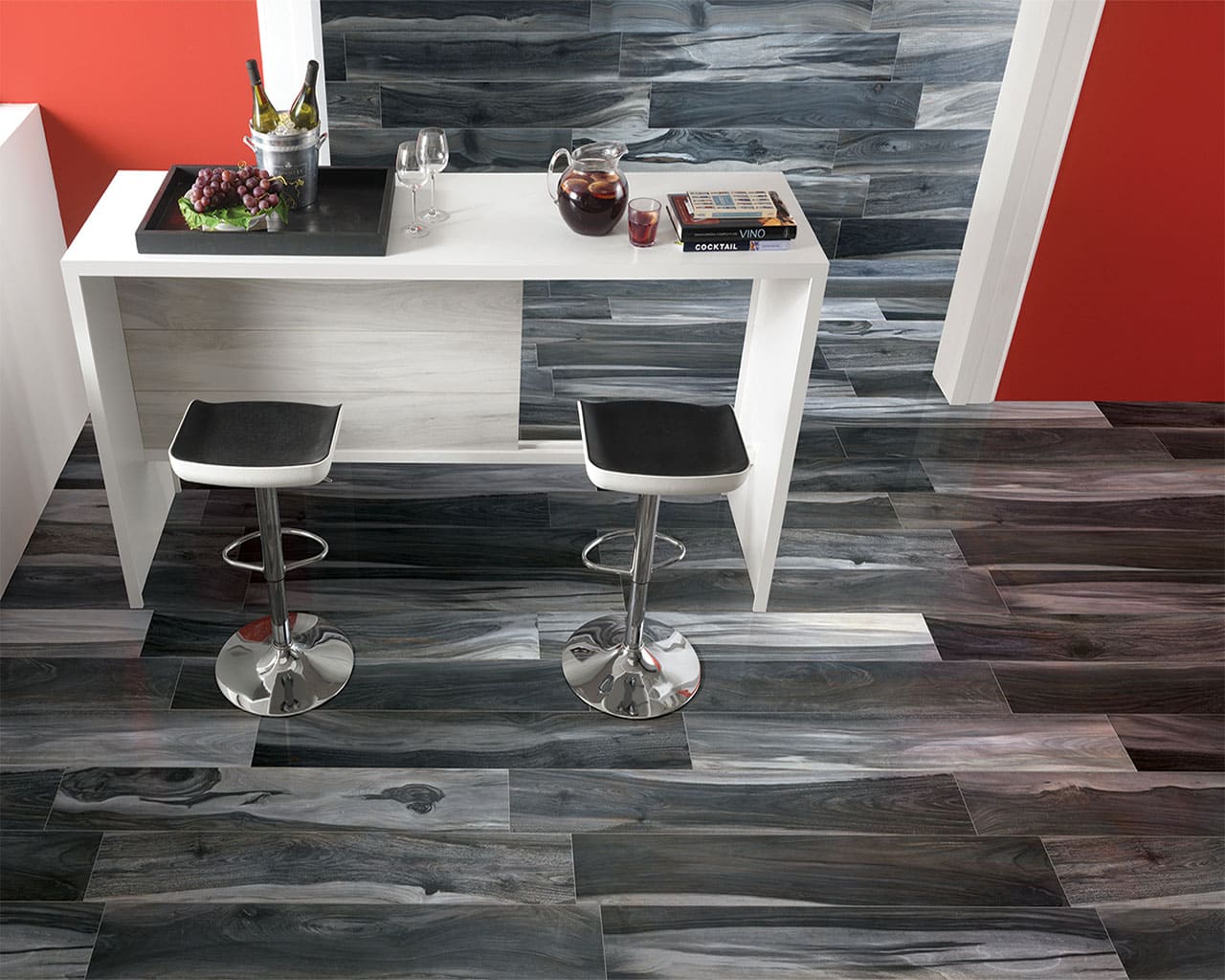 Kauri Victoria Polished 8 x 48 Porcelain Wood Look Tile - Image 2