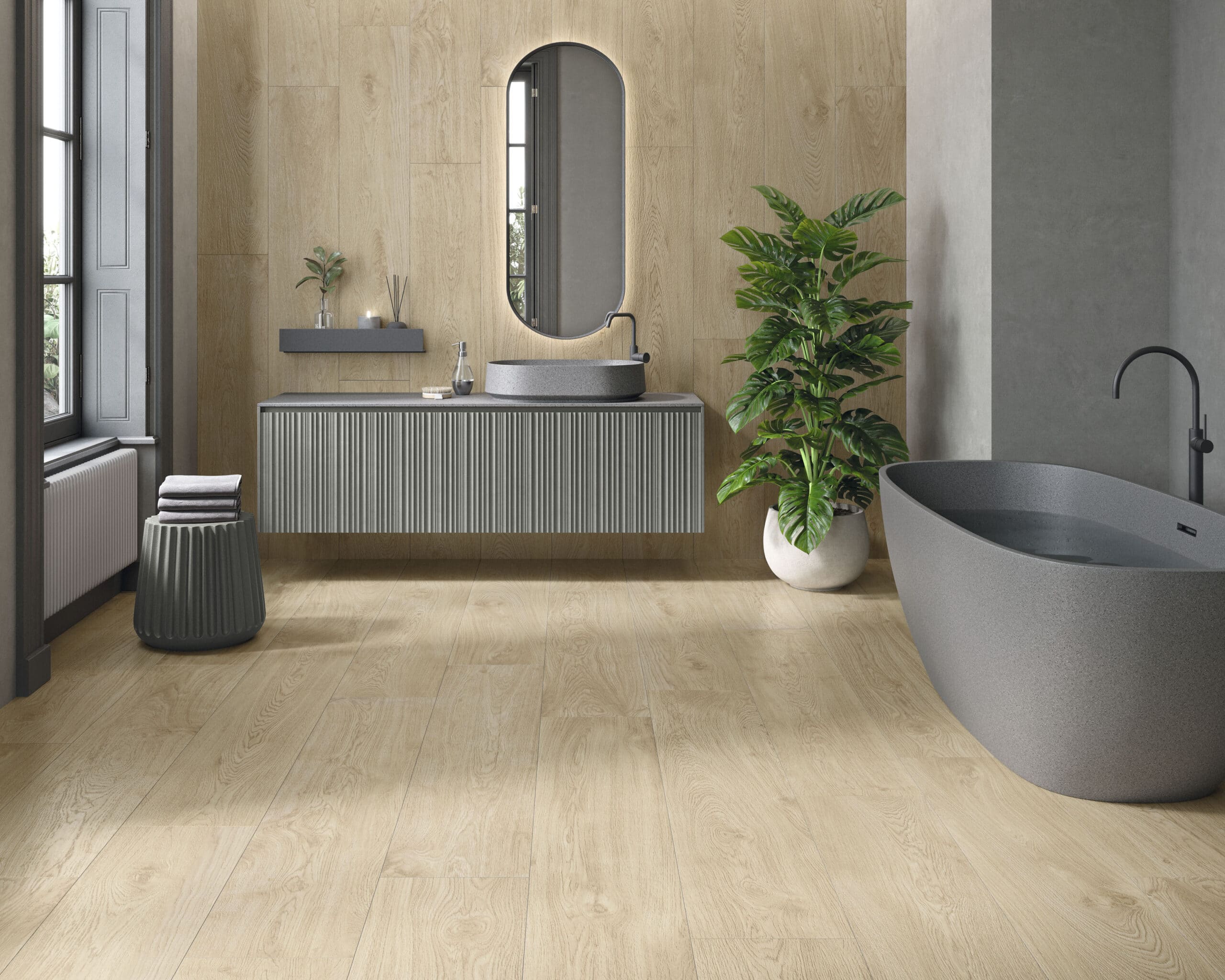 Tiare 12" x 60" Porcelain Wood Look Tile - Image 2