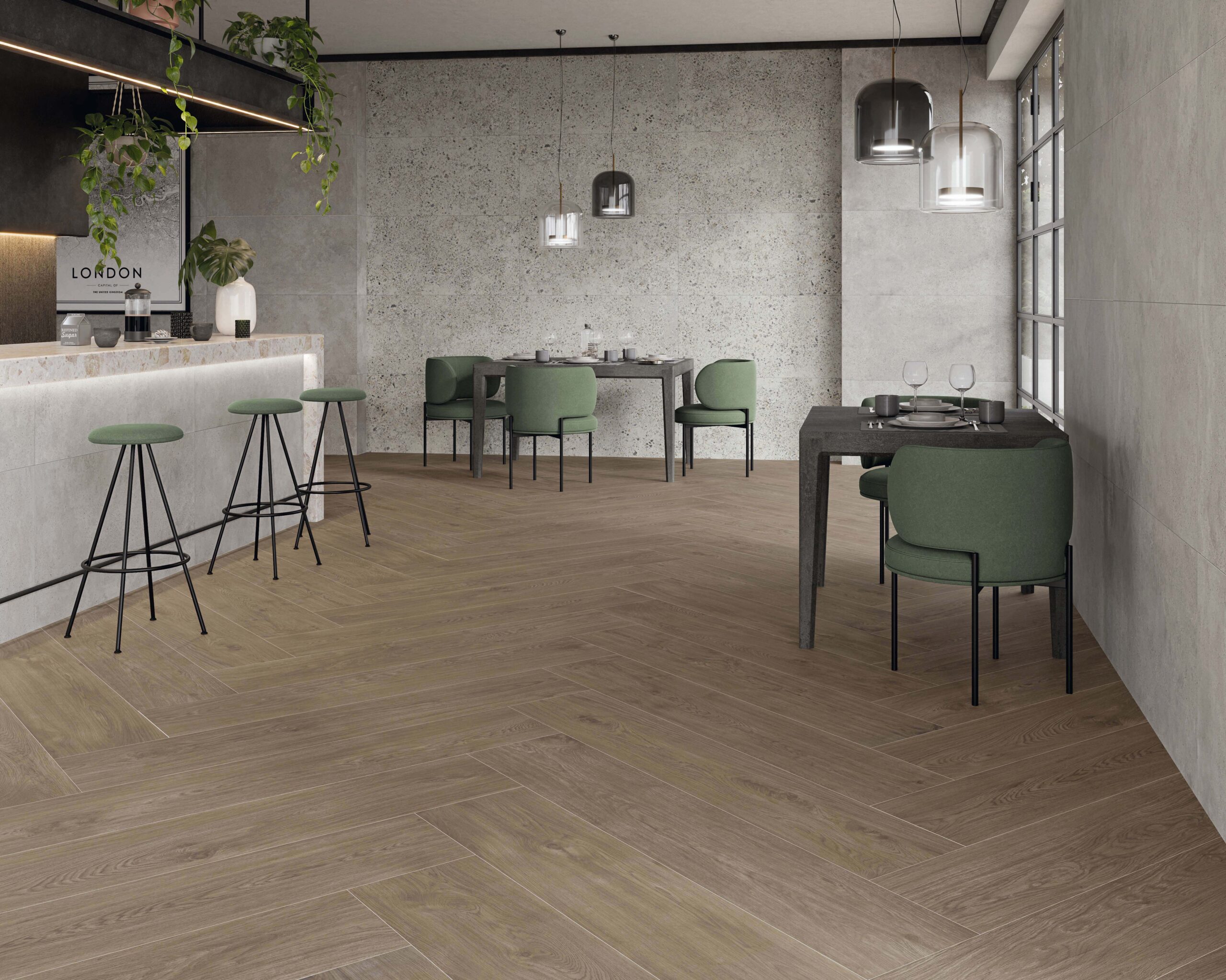 Tyler Nogal 12 x 60 Porcelain Wood Look Tile - Image 2